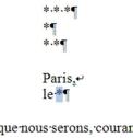 Position d'insertion de la date